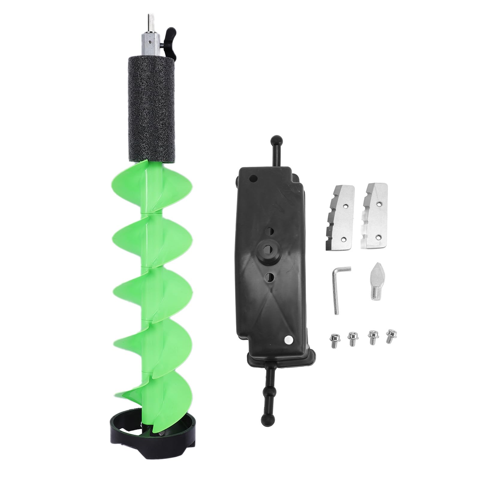 Zunate ideal for winter fishing setups, enabling reliable hole punching on tough ice.