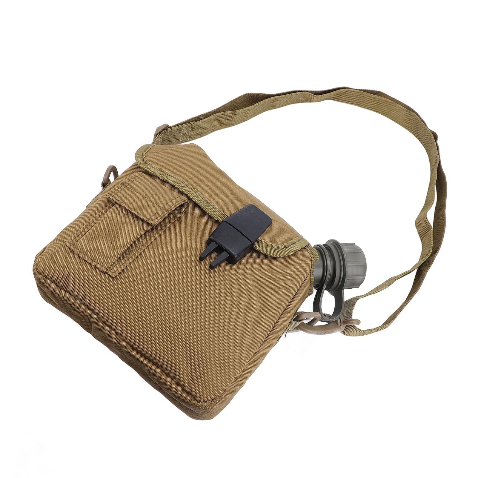 Zunate khaki finish matches outdoor gear with a subtle look.