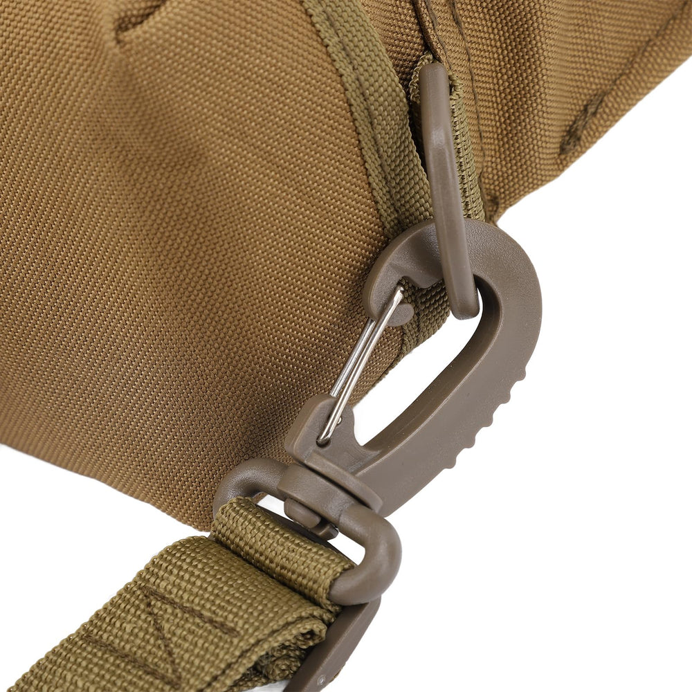 Zunate multifunctional bag for camping, hiking, and bushcraft scenarios.