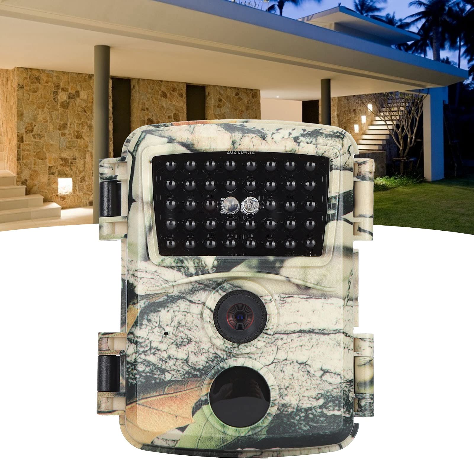 Zunate PR600C PIR sensor activation enables fast motion-triggered shots.