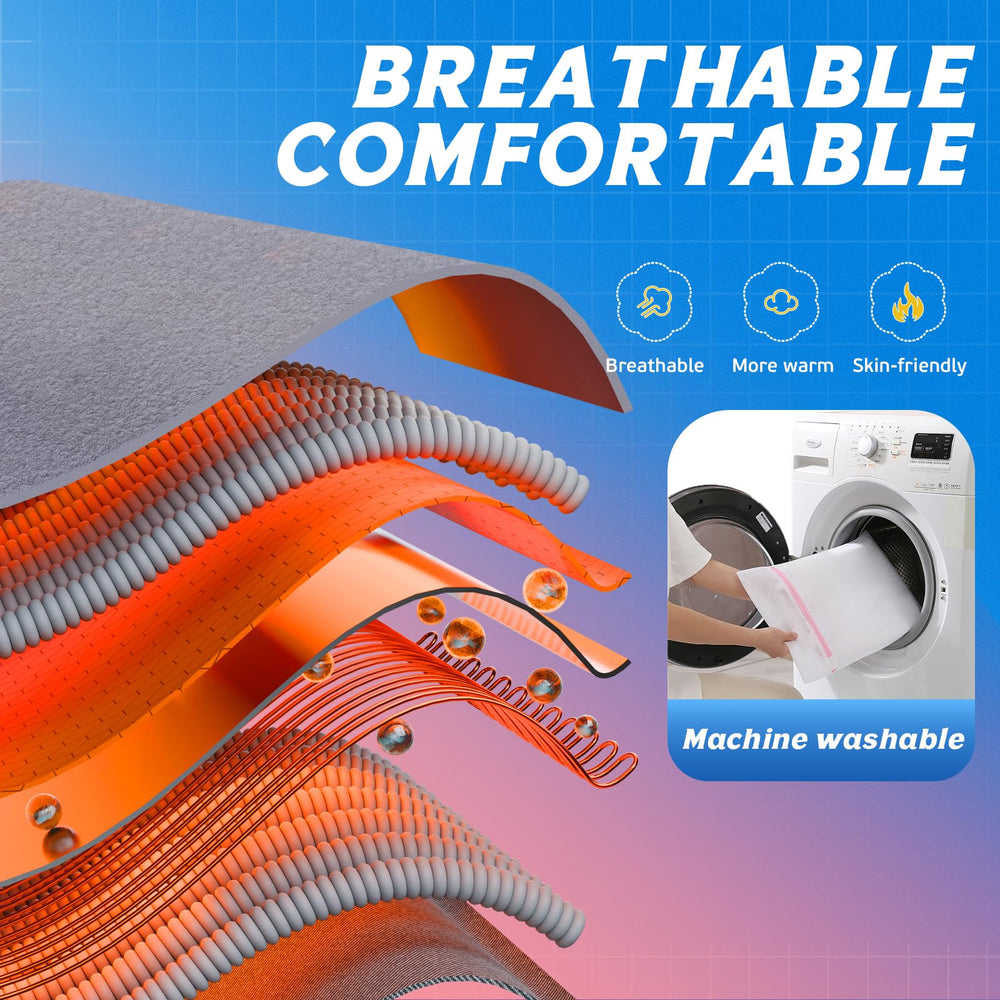 ZUWSUJS heated-socks-battery-pack provides dual 5000mAh power for extended warmth on long outings.