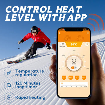 ZUWSUJS heated-socks-carbon-fiber-heating delivers discreet, even warmth through carbon fiber elements.