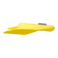 Zwing 150 Yellow Downrigger showing winged hydrodynamic design