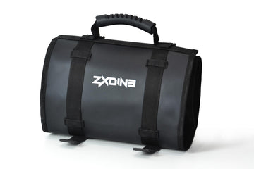 Front view of ZXDIN3 Lure Roll Up Jig Pouch