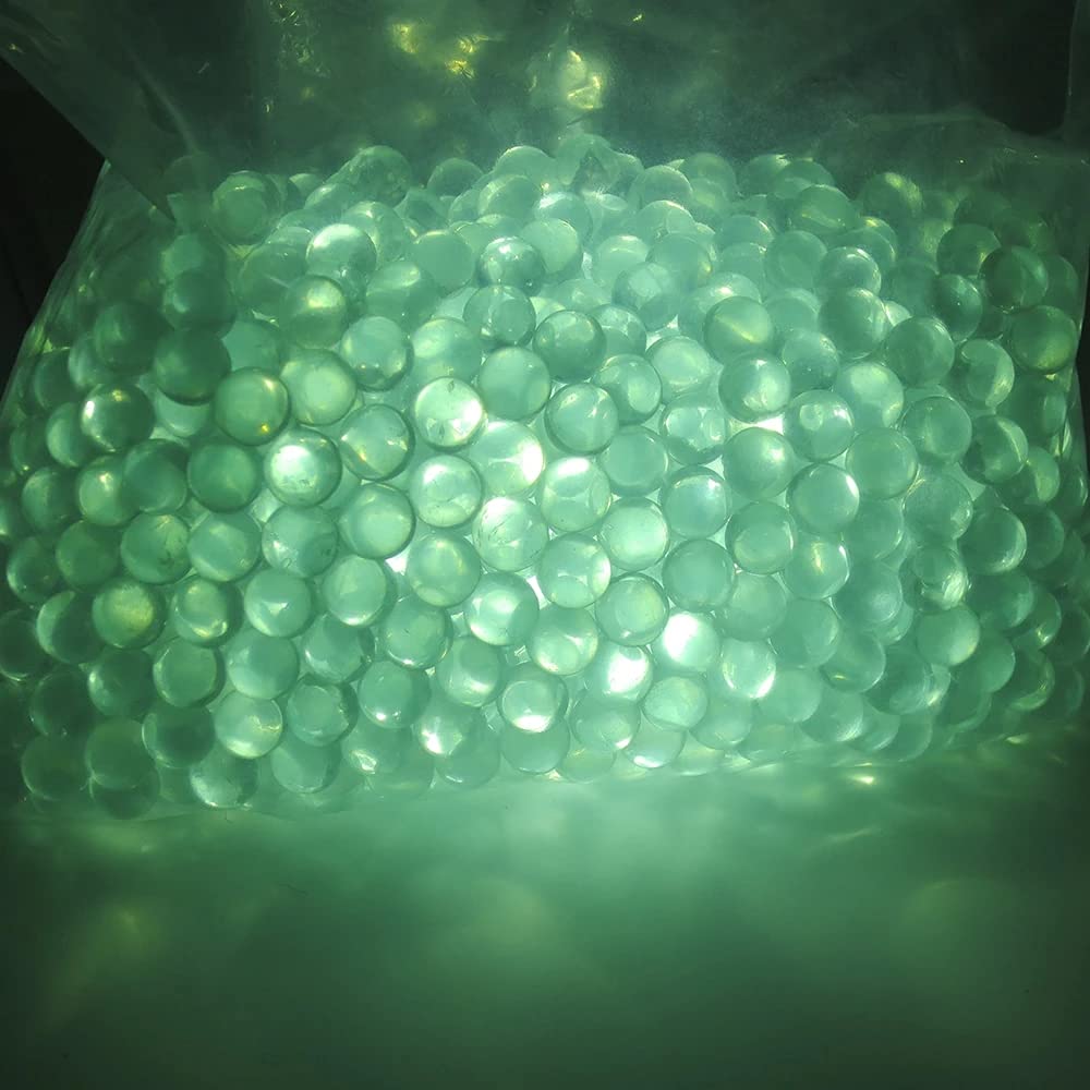 ZXJJ 1000pcs glass bullets set shown with ambient lighting.
