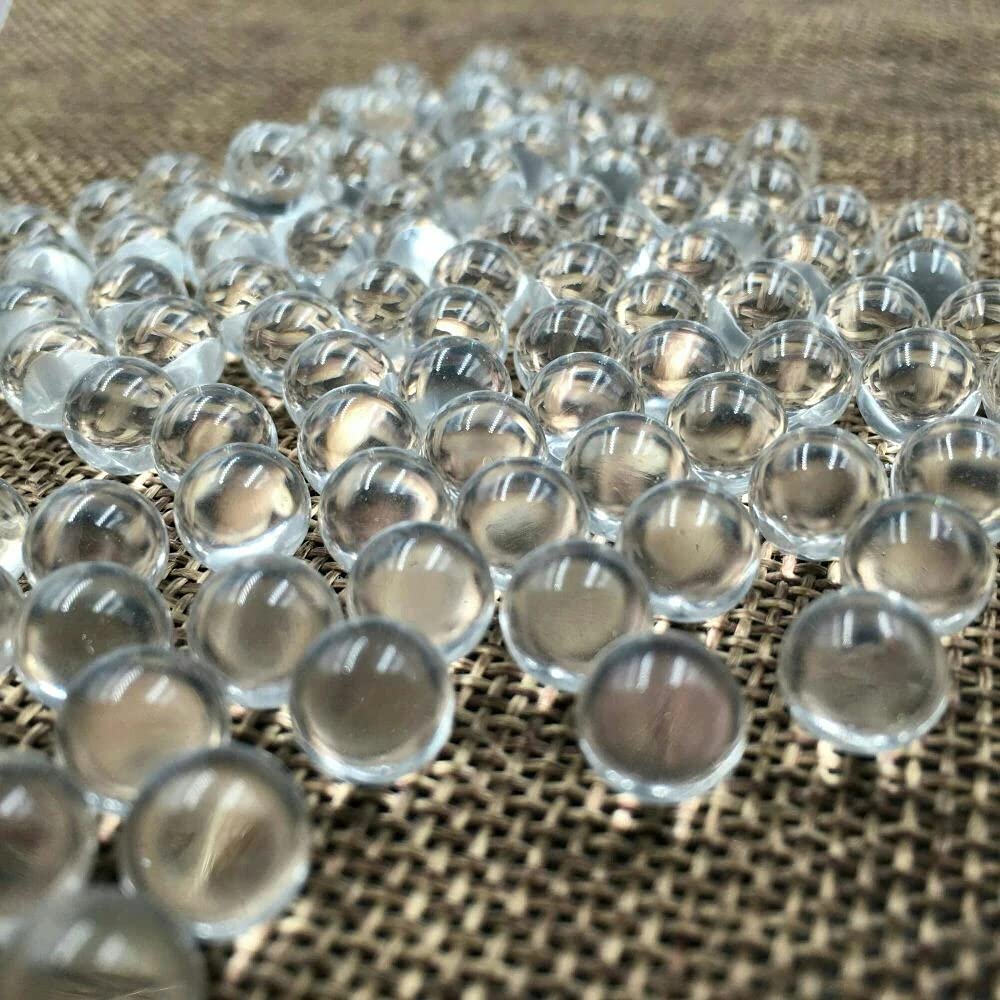 ZXJJ bulk-pack glass bullets on display for quick decor and hobby use.