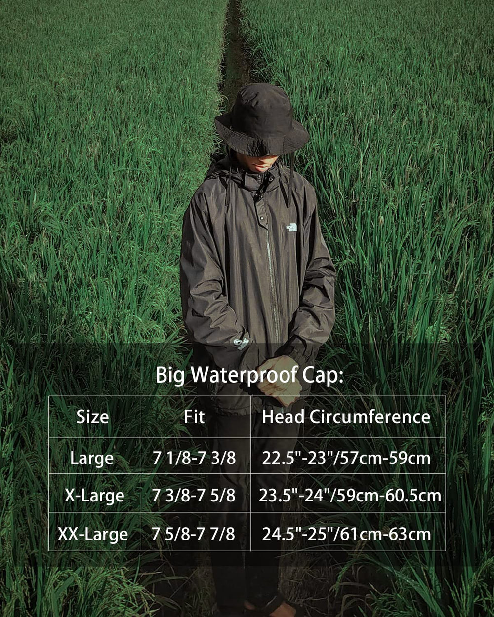 Zylioo water-repellent fabric shields from light rain while staying breathable.