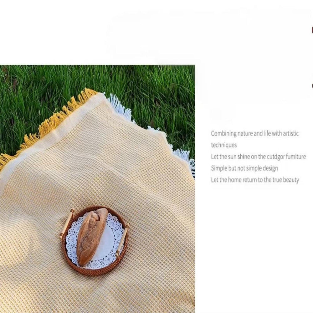 Zyntrytong picnic blanket suitable for indoor and outdoor gatherings