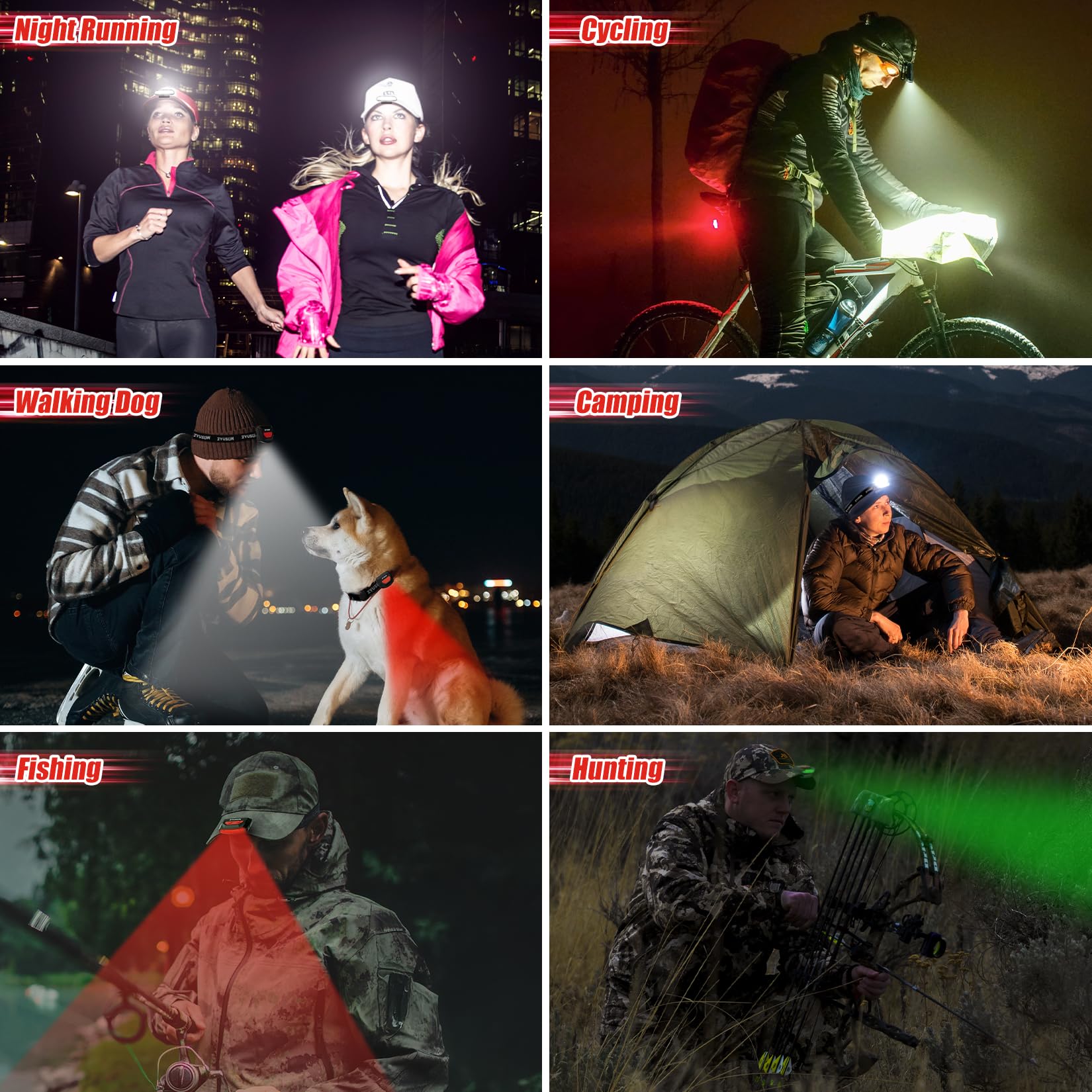Zyusun carry case and accessories organize gear for camping trips.