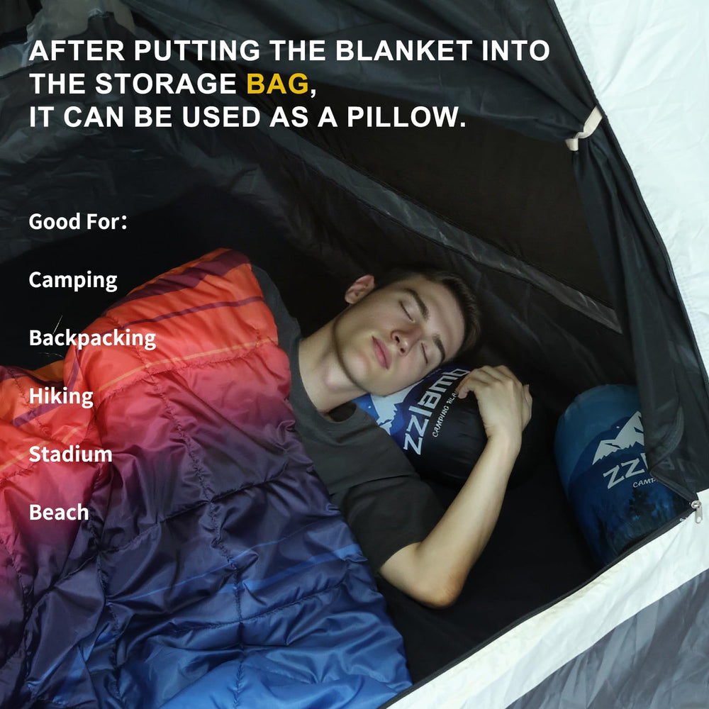zzlamb hooded stadium blanket polar fleece interior feels soft and warm